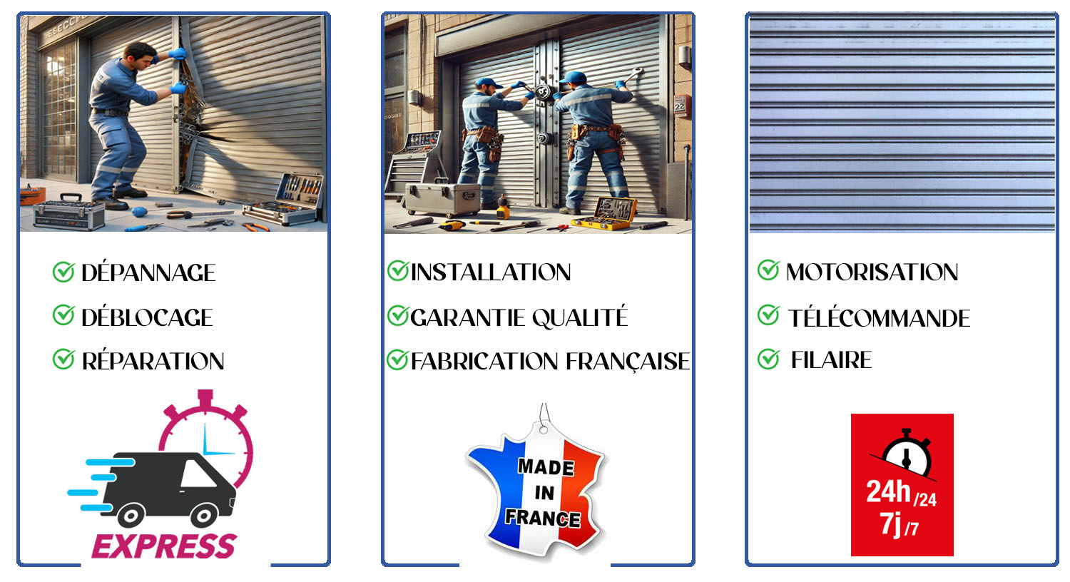 Dépannage Rideau Métallique Champigny sur Marne 94500